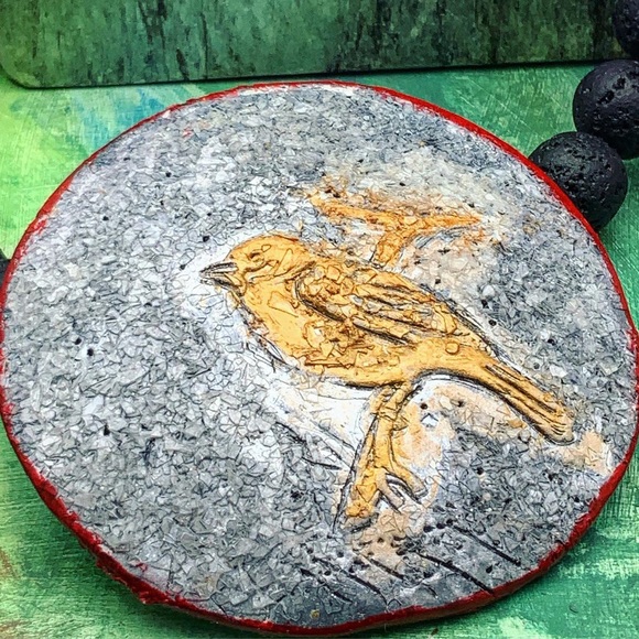 Matana Handmade Statement Bird Necklace - Picture 4 of 7